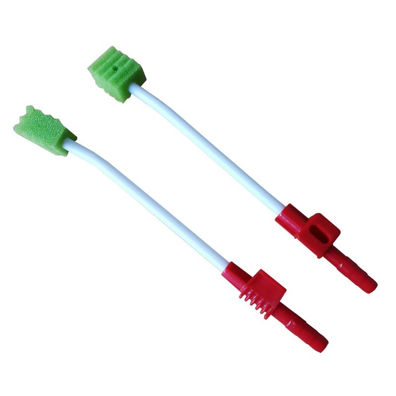 Munkcare Suction Swab Single Use System Suction Toothbrush Oral Cleaning Foam Swab,Individually Wrapped (box of 20)